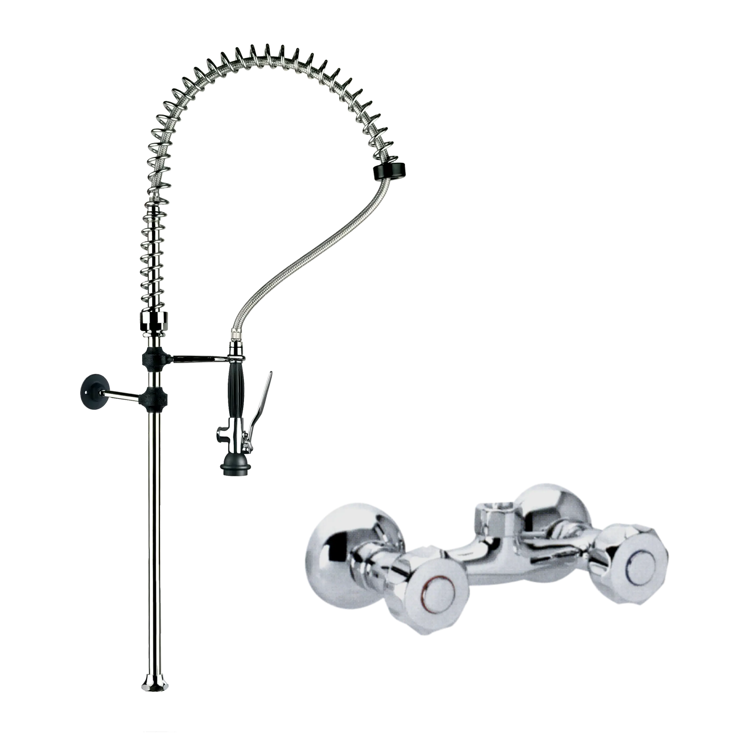 Sprcha ze zdi s baterií | REDFOX - DOC 2+