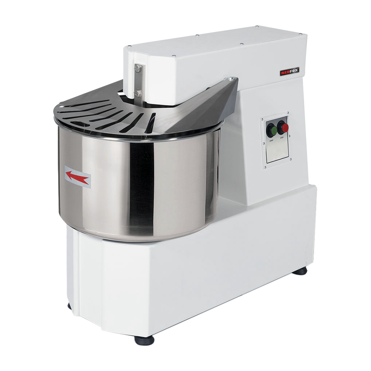 Spiral mixer kneader 1 speed fixed head 42 l 400 V | REDFOX - HTF 42 T